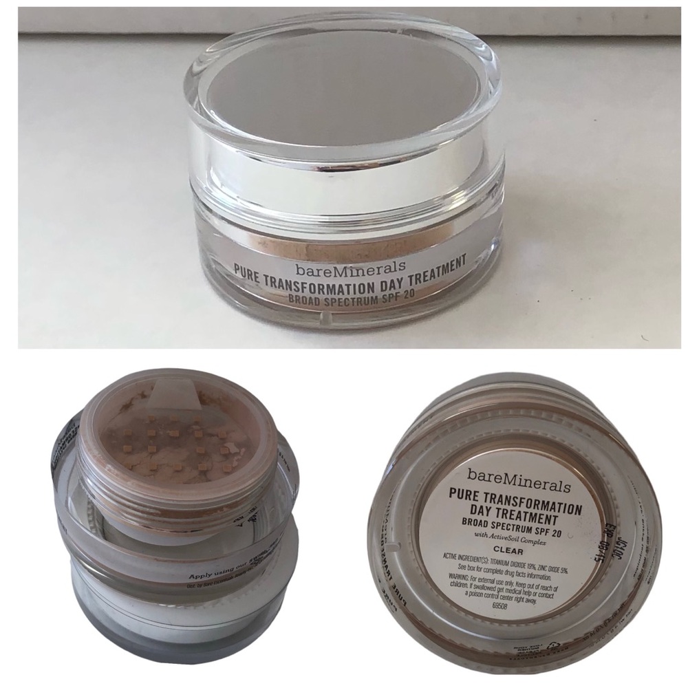 BareMinerals Pure Transformation DAY Treatment CLEAR *NEW* RARE